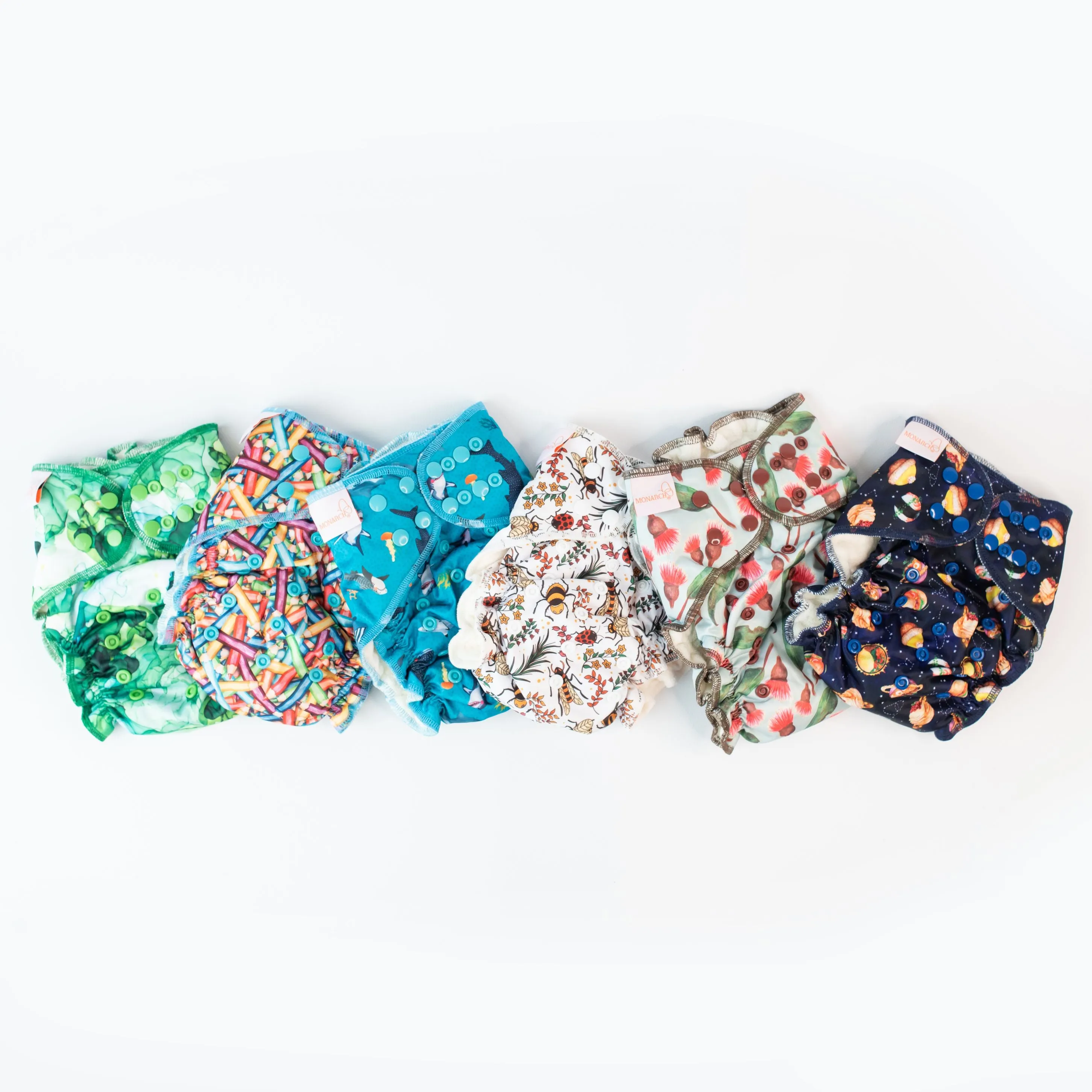Hybrid Fitted Night Nappy | 6x Cover Bundle