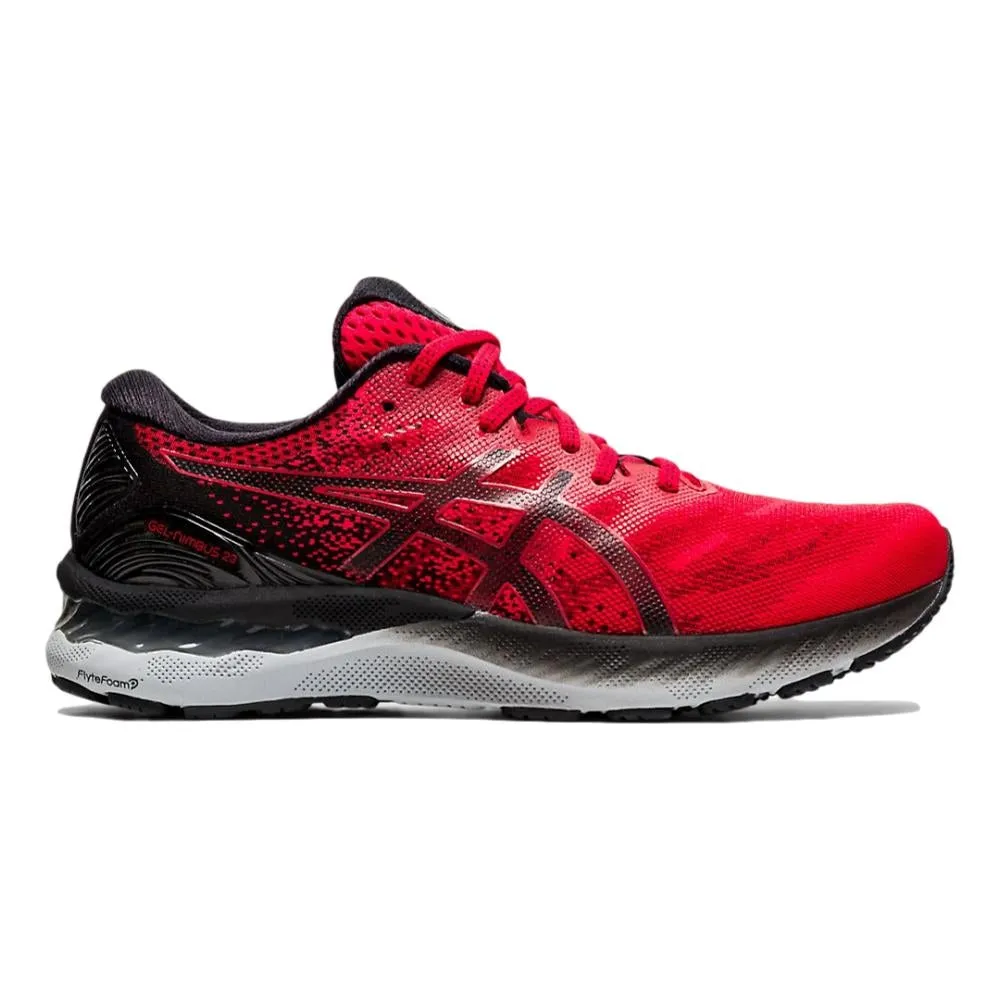 Men's Asics Gel-Nimbus 23, Classic RED/Black, 11.5 D Medium