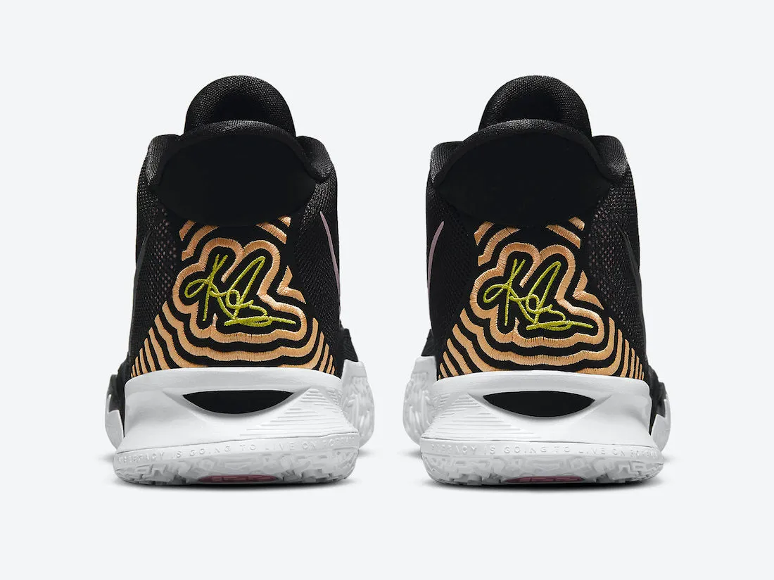 Nike Kyrie 7 Black Black Arctic Punch CQ9326-005